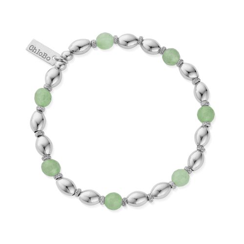 In Bloom GOOD FORTUNE Aventurine Bracelet - 925 Jewellery - ChloBo - Modalova