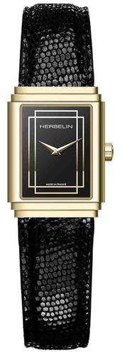 Art Deco | Dial | Leather Strap Watch - Herbelin - Modalova