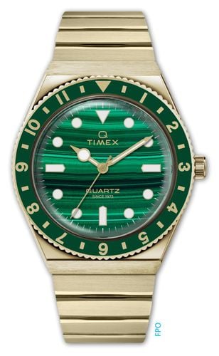 Q Diver Inspired (36mm) Malachite Dial / - Watch - Timex - Modalova