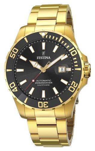 Men's | Dial | Plated Bracelet | Watch - Festina - Modalova