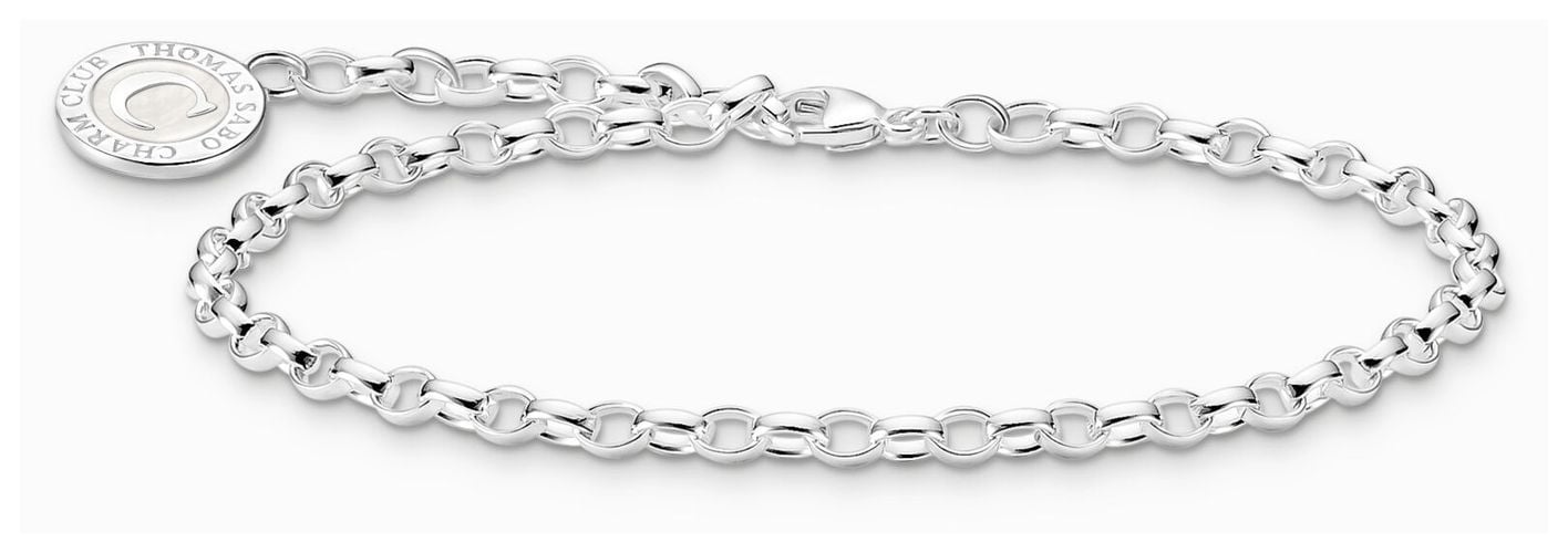 Charm Bracelet With Shimmering Cold Enamel Jewellery - Thomas Sabo - Modalova