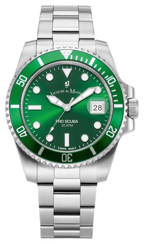 Pro Scuba (40.5mm) Dial / Stainless Watch - Jacques Du Manoir - Modalova