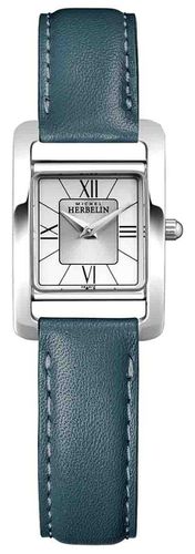 V Avenue | Rectangle | Leather 17437/AP08BV Watch - Herbelin - Modalova