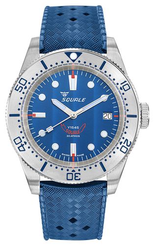 Steel (40mm) CÃ´tes De GenÃªve Dial / Watch - Squale - Modalova