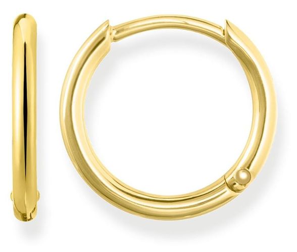 Women's Glam And Soul Small Hinged Hoops Gold Jewellery - Thomas Sabo - Modalova