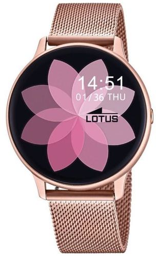 SmarTime Steel Mesh Bracelet EX DISPLAY Watch - Lotus - Modalova