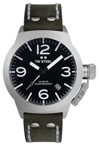 Canteen (45mm) Dark Dial / Dark Italian Watch - TW Steel - Modalova