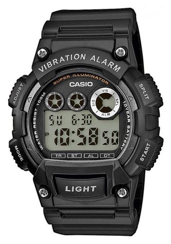 Men's Resin Strap Vibration Alarm W-735H- Watch - Casio - Modalova