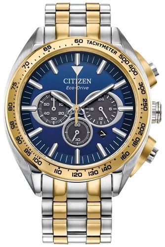 Men's Chronograph | Eco-Drive | Dial | Two-Tone Watch - Citizen - Modalova