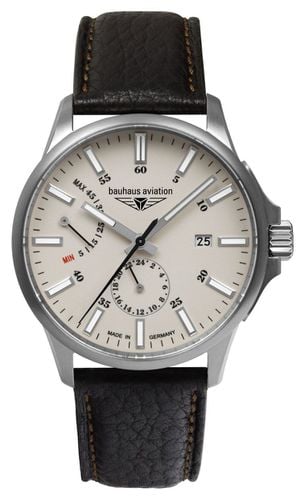 Aviation Titanium Automatic Power-Reserve (42mm) Watch - Bauhaus - Modalova