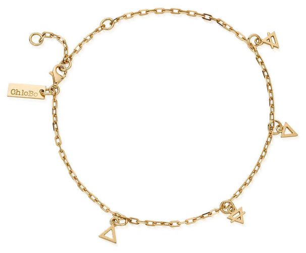 Multi Charm Elements Anklet GAN3157 Jewellery - ChloBo - Modalova