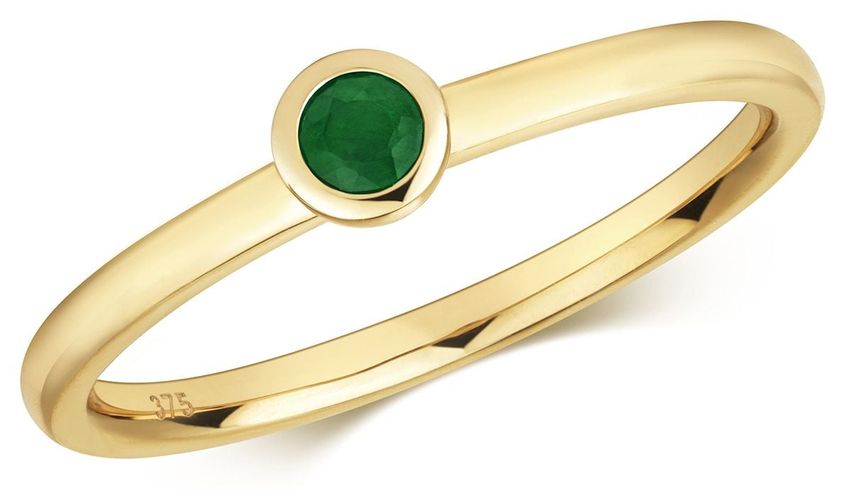 Emerald.11ct Ring Size L Jewellery - James Moore TH - Modalova