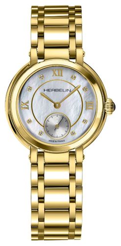 Women's Galet (31.5mm) Mother-of-Pearl Dial / Watch - Herbelin - Modalova