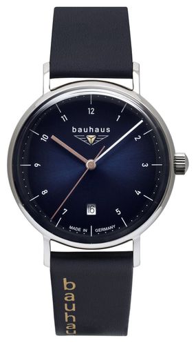 Classic Quartz (36mm) Night Dial / Leather Watch - Bauhaus - Modalova