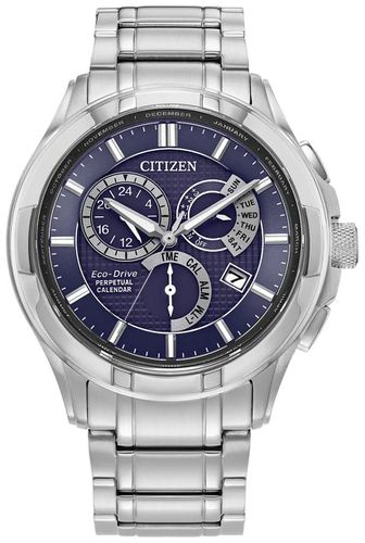 Eco-Drive Classic 8700 (42mm) Dial / Stainless Watch - Citizen - Modalova