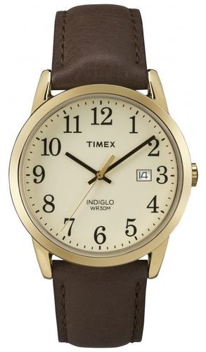 Men's Easy Reader Dial Leather Strap TW2P75800 Watch - Timex - Modalova