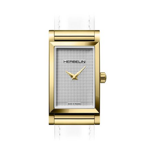 AntarÃ¨s Case - Textured Dial / Gold Watch - Herbelin - Modalova