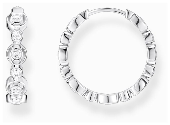 Hoop Earrings | | White Crystals Jewellery - Thomas Sabo - Modalova