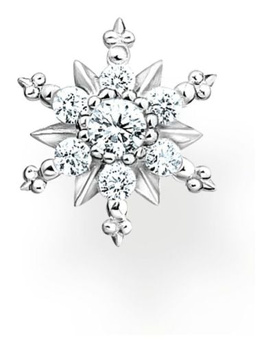 Snowflake Single Stud Earring | Jewellery - Thomas Sabo - Modalova