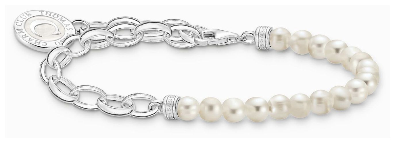 Charm Bracelet Freshwater Pearl Jewellery - Thomas Sabo - Modalova