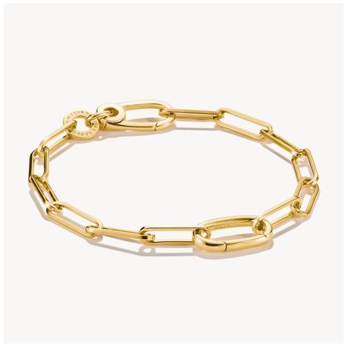 Charm Bracelet Paperclip With Connect Link Gold- Jewellery - Thomas Sabo - Modalova