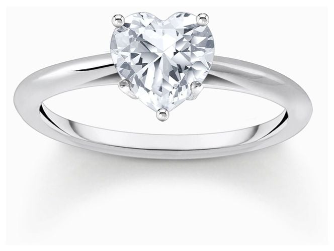 Heart Cut Zirconia Ring Jewellery - Thomas Sabo - Modalova