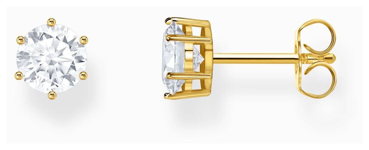 Brilliant Cut Zirconia Gold-Plated Jewellery - Thomas Sabo - Modalova