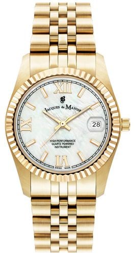 Ladies Inspiration Roman 34mm Watch - Jacques Du Manoir - Modalova