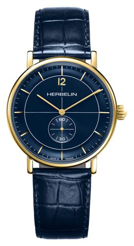 Men's Inspiration (40mm) Dial / Leather Watch - Herbelin - Modalova