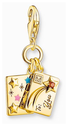 Letter Charm Pendant Gold-Plated Sterling Silver Jewellery - Thomas Sabo - Modalova