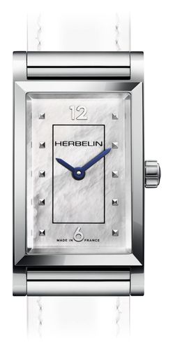 AntarÃ¨s Case - Mother-of-Pearl Dial / Watch - Herbelin - Modalova