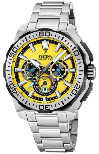 Chrono Bike 2025 (45.5mm) Dial / Stainless Watch - Festina - Modalova