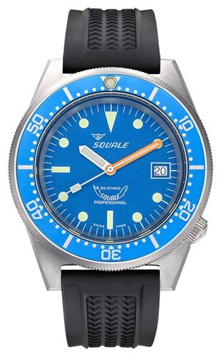 Blasted (42mm) Dial / Rubber Watch - Squale - Modalova