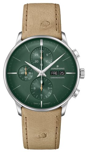 Meister Chronoscope | Dial | Leather Watch - Junghans - Modalova