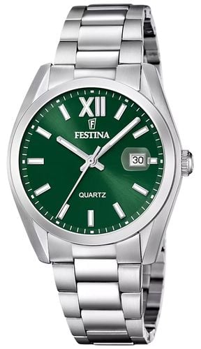 Acero Clasico (40mm) Dial / Stainless Steel Watch - Festina - Modalova