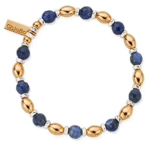 Phases of the Goddess Oval Sodalite Bracelet - Mixed Jewellery - ChloBo - Modalova