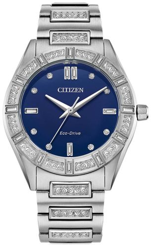 Women's Silhouette Crystal Eco-Drive (34mm) Watch - Citizen - Modalova