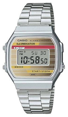 Vintage Illuminator Alarm Chrono - Stainless Steel Watch - Casio - Modalova