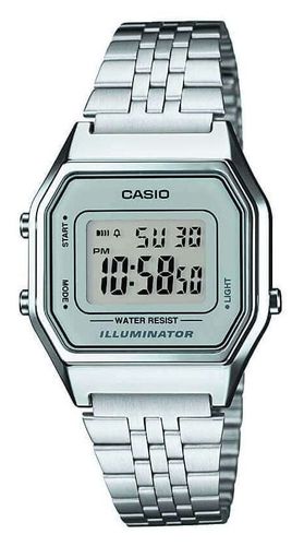 Vintage Illuminator (28.6mm) Digital Dial / Stainless Watch - Casio - Modalova