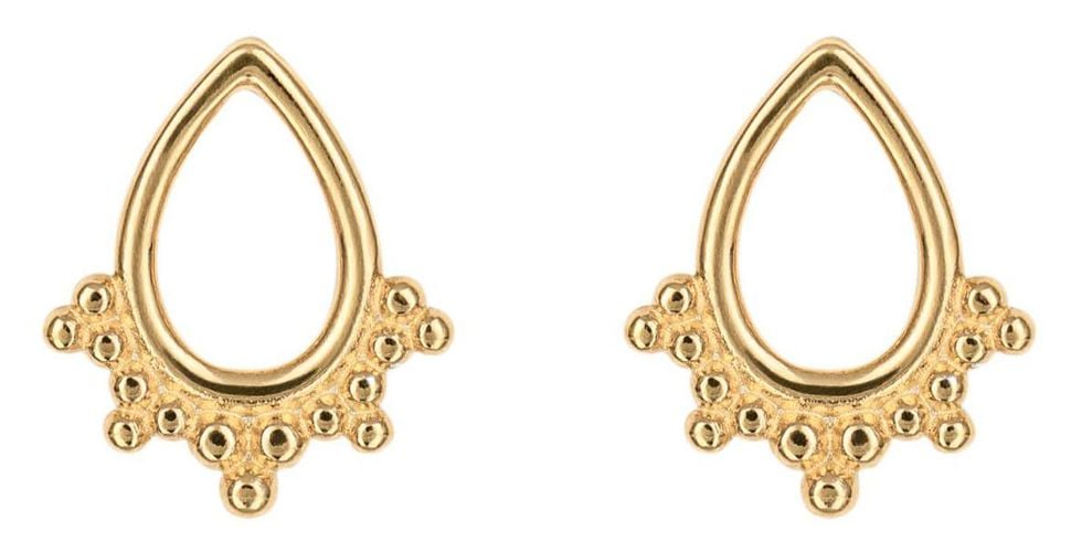 Open Tear Drop Jewellery - Elements Gold - Modalova