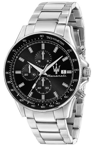 Men's Sfida | Chronograph Dial | Stainless Watch - Maserati - Modalova