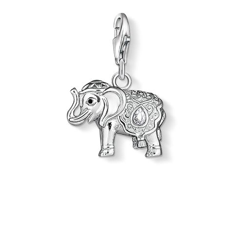 Elephant Charm White 925 Sterling Silver Cold Jewellery - Thomas Sabo - Modalova