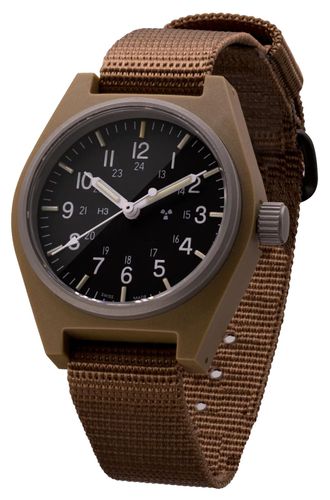 GPQ Desert Tan General Purpose Quartz (34mm) Black Watch - Marathon - Modalova