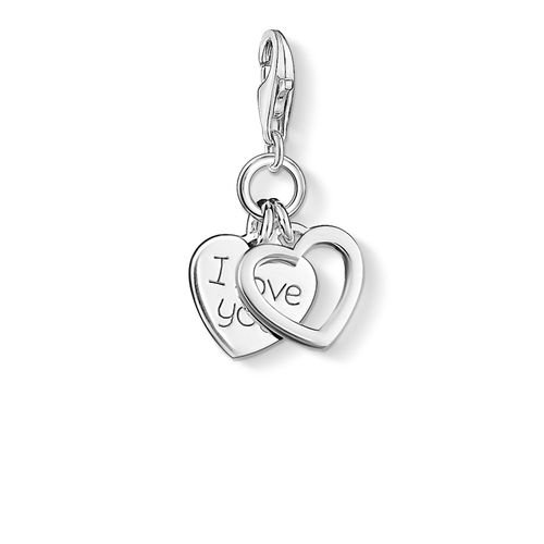 I Love You Charm 925 Sterling Silver 0852-001-12 Jewellery - Thomas Sabo - Modalova