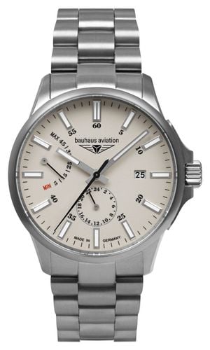 Aviation Titanium Automatic Power-Reserve (42mm) Watch - Bauhaus - Modalova