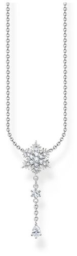 Snowflake Drop Necklace | | Jewellery - Thomas Sabo - Modalova