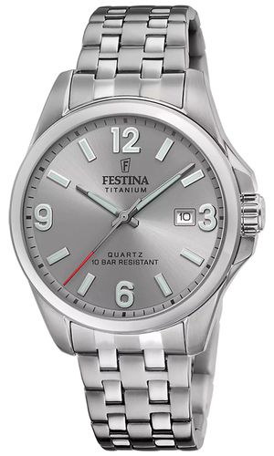 Calendario Titanium (41mm) Dial / Titanium Watch - Festina - Modalova