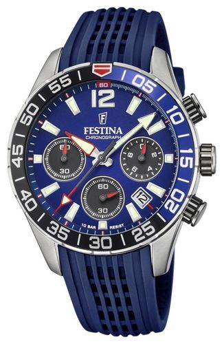 Men's Chronograph | Silicone Strap | Dial Watch - Festina - Modalova