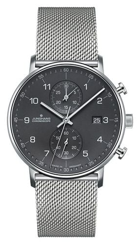 Men's Form C Chronoscope Mesh Strap 41/4877. Watch - Junghans - Modalova