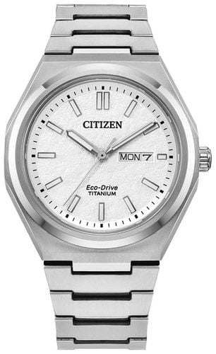 Zenshin Super Titanium (39mm) Textured Dial / Watch - Citizen - Modalova